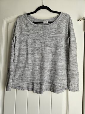 Danskin Light Gray Heather Crewneck Pullover